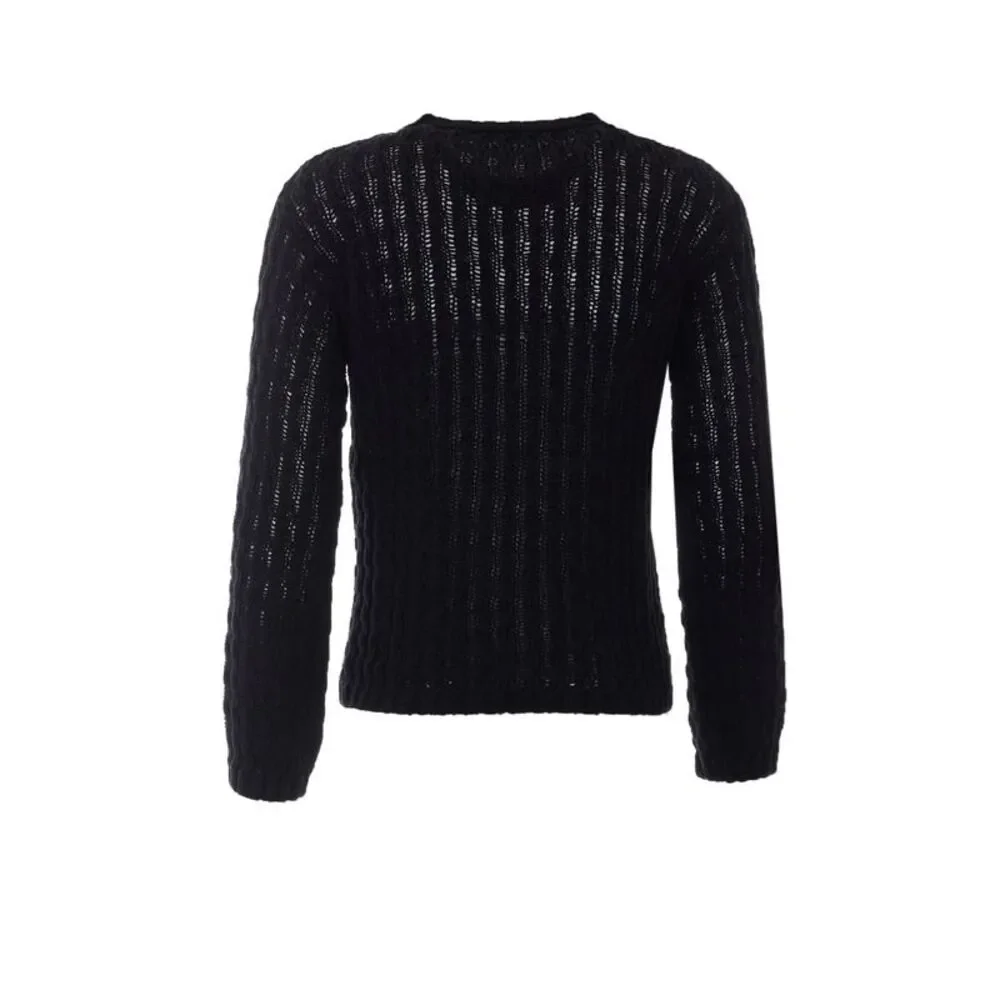 Ann Demeulemeester Men Areld Twisted Sweater